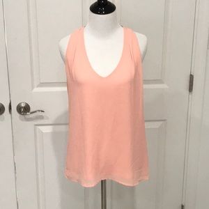 Zipper back Tank Top